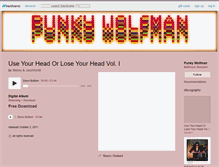 Tablet Screenshot of mlhmusic.bandcamp.com