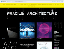 Tablet Screenshot of fragilearchitecture.bandcamp.com