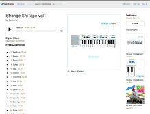 Tablet Screenshot of delkomun.bandcamp.com