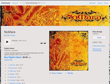 Tablet Screenshot of nomara.bandcamp.com