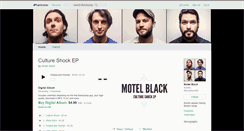 Desktop Screenshot of motelblack.bandcamp.com