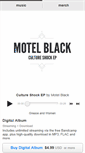 Mobile Screenshot of motelblack.bandcamp.com