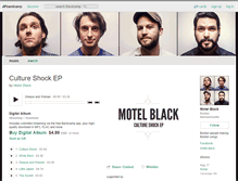 Tablet Screenshot of motelblack.bandcamp.com
