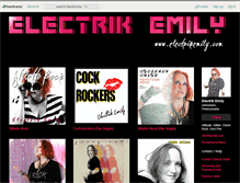 Tablet Screenshot of electrikemily.bandcamp.com