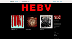 Desktop Screenshot of hiselectrobluevoice.bandcamp.com