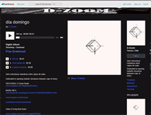 Tablet Screenshot of d-zoom.bandcamp.com