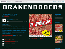 Tablet Screenshot of drakendoders.bandcamp.com