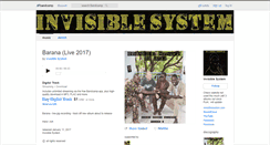 Desktop Screenshot of invisiblesystem.bandcamp.com