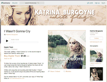 Tablet Screenshot of katrinaburgoyne.bandcamp.com