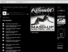 Tablet Screenshot of kilombo.bandcamp.com