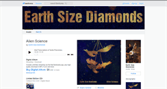 Desktop Screenshot of earthsizediamonds.bandcamp.com