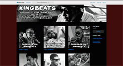 Desktop Screenshot of kingbeats.bandcamp.com