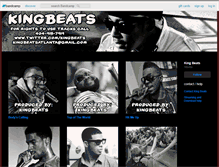 Tablet Screenshot of kingbeats.bandcamp.com