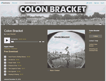 Tablet Screenshot of colonbracket.bandcamp.com
