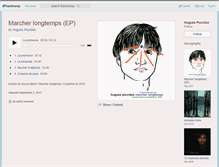 Tablet Screenshot of huguespluviose.bandcamp.com