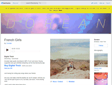 Tablet Screenshot of dorean.bandcamp.com