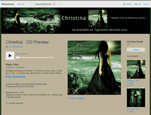 Tablet Screenshot of christinabooth.bandcamp.com