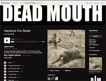 Tablet Screenshot of deadmouth667.bandcamp.com