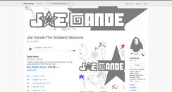 Desktop Screenshot of joegande.bandcamp.com