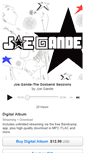 Mobile Screenshot of joegande.bandcamp.com