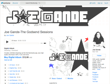 Tablet Screenshot of joegande.bandcamp.com