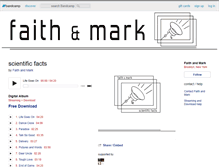 Tablet Screenshot of faithandmark.bandcamp.com