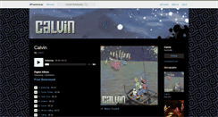 Desktop Screenshot of calvin.bandcamp.com