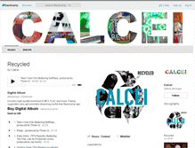 Tablet Screenshot of calcei1.bandcamp.com
