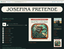 Tablet Screenshot of josefina-pretende.bandcamp.com