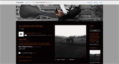 Desktop Screenshot of listentothom.bandcamp.com