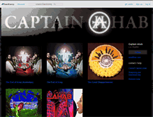 Tablet Screenshot of captainahab.bandcamp.com