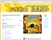 Tablet Screenshot of deboband.bandcamp.com